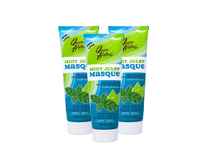 Queen Helene front packaging showing 8 oz tub and label benefits