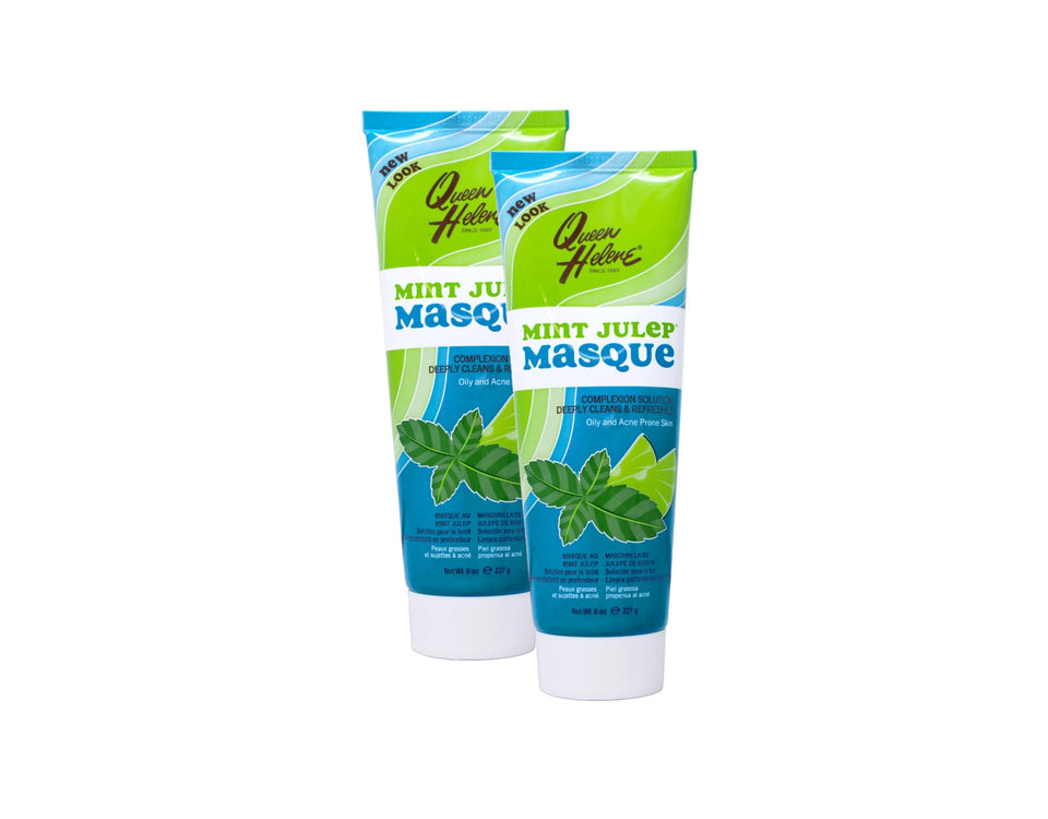 Queen Helene front packaging showing two 8 oz tubes and product benefits