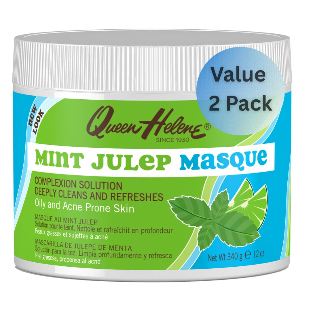 Queen Helene jar front view showing label and 12 oz size for clear product identification