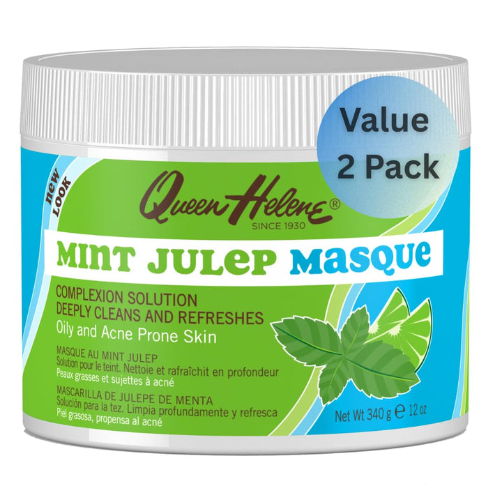 Queen Helene jar front view showing label and 12 oz size for clear product identification