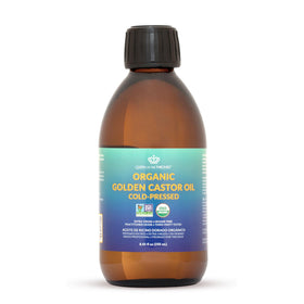QUEEN OF THE THRONES front bottle view showing pure castor oil protection