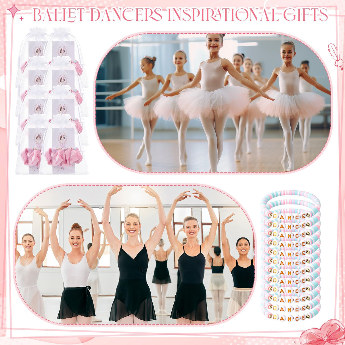 Quelay ballet card and handwritten message highlighting personalization and keepsake value