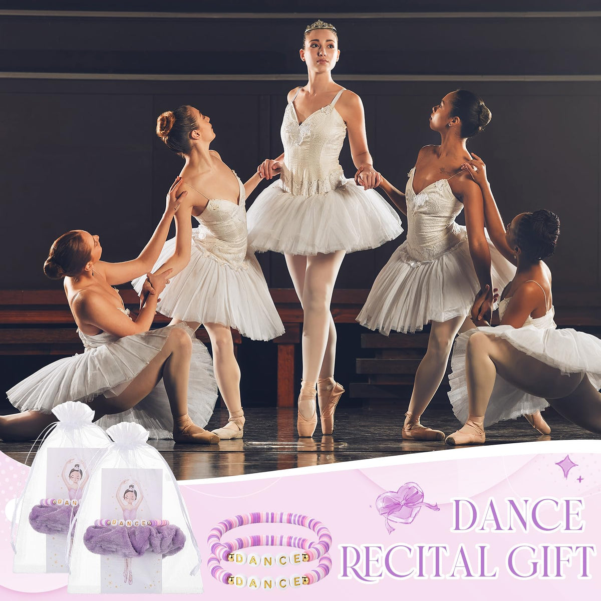 Quelay organza bag presentation with favors inside for neat gifting