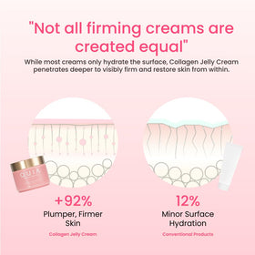 QUIA Beauty jar held in hand showing scale and travel-friendly size benefit