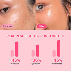 QUIA Beauty cream being scooped demonstrating smooth application and spreadability