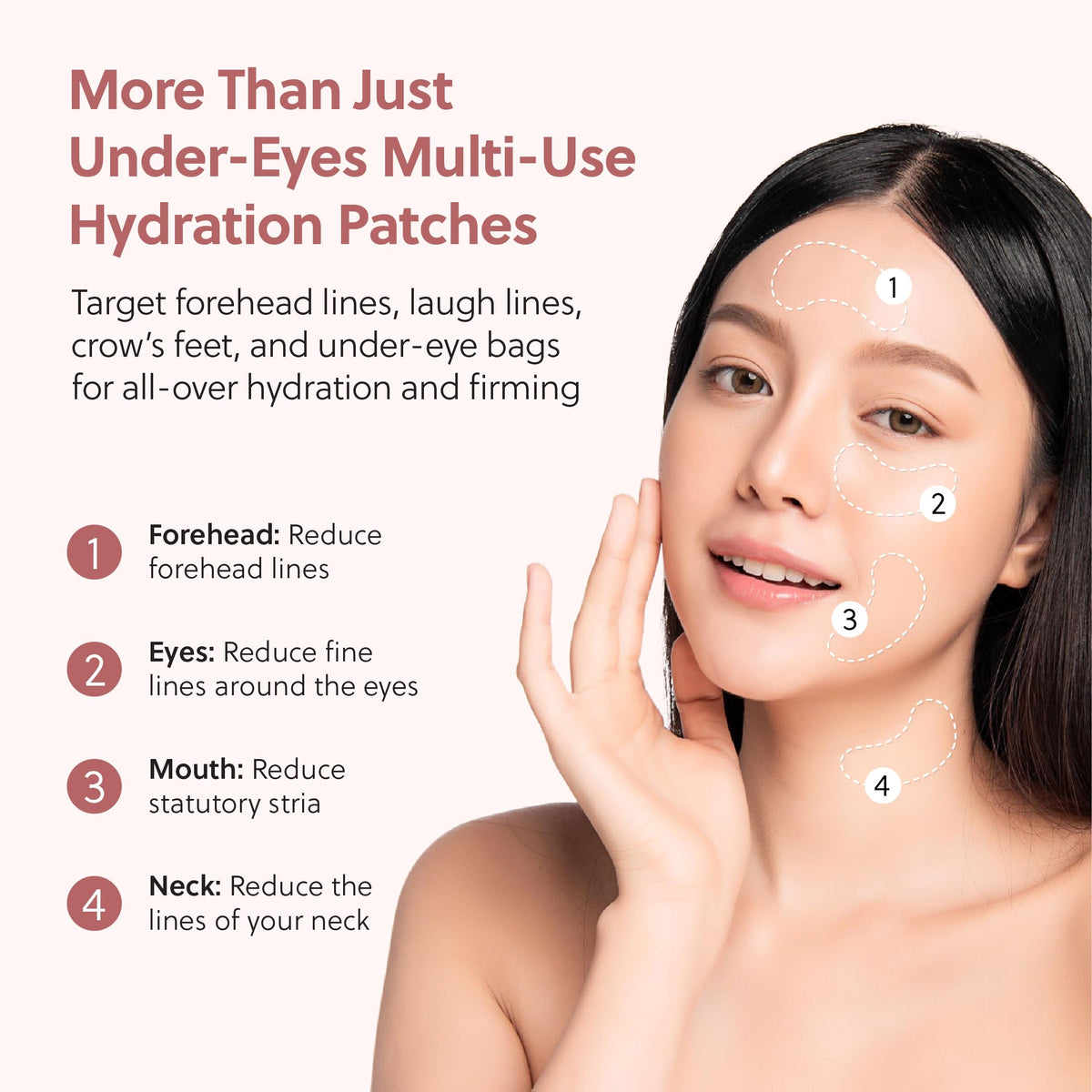 QUIA Beauty open box with individually sealed pairs visible