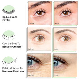 QUIA Beauty patches in hand to show size and easy handling