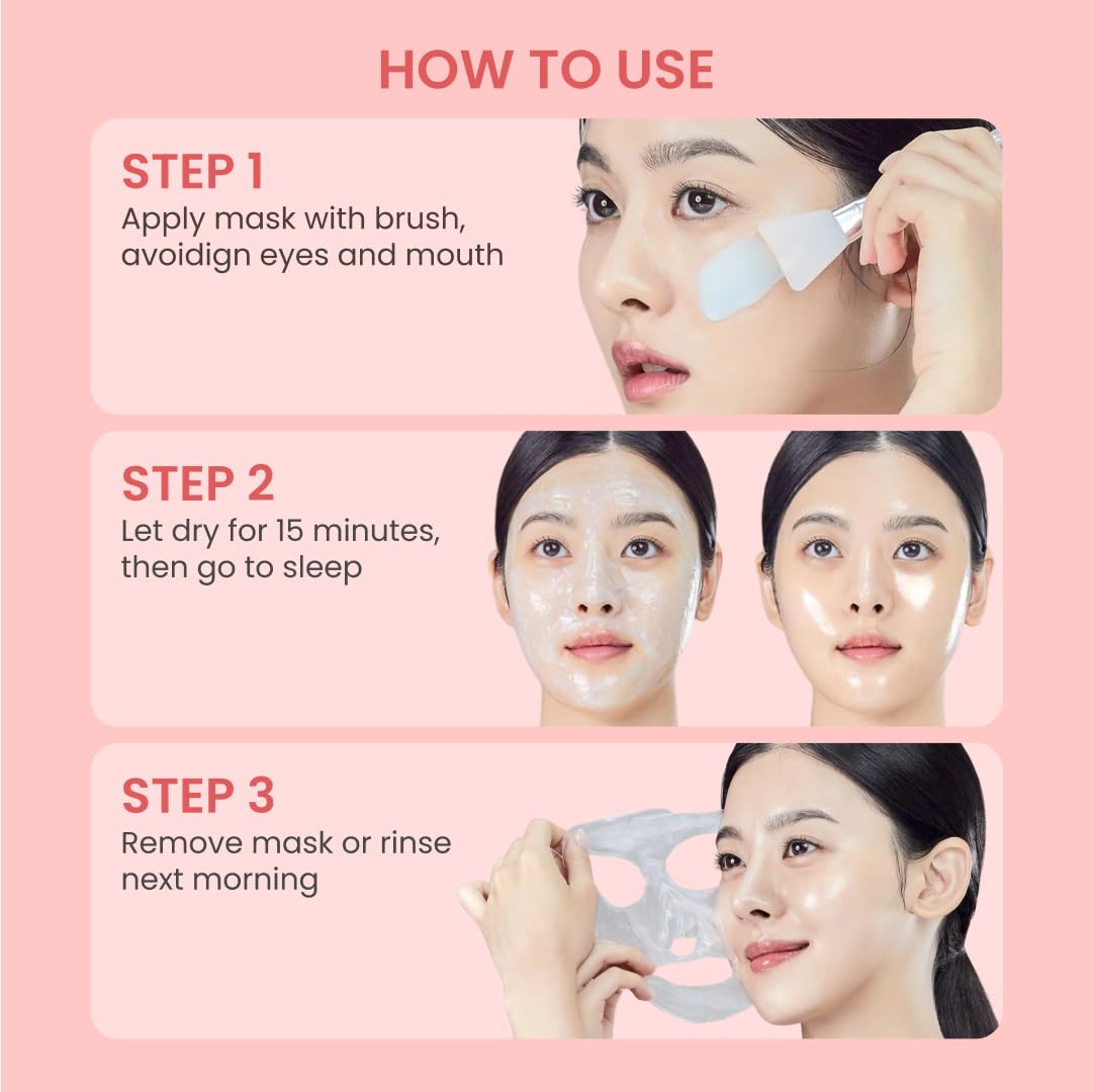 QUIA lifestyle image of mask used overnight in bedroom for real results