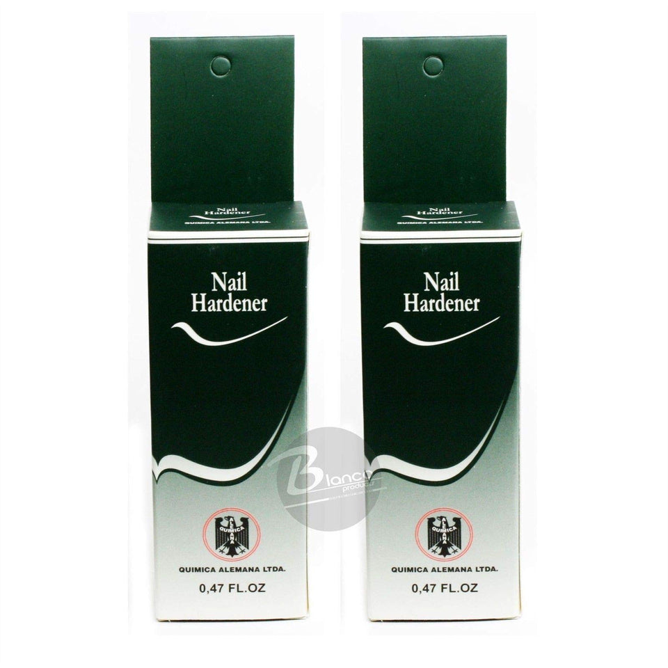 Química Alemana front packaging showing twin 0.47 fl oz bottles and label benefit