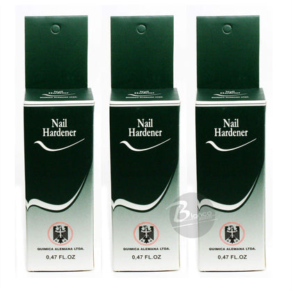 Química Alemana front packaging showing three 0.47 oz bottles and label, clear product identity and convenience