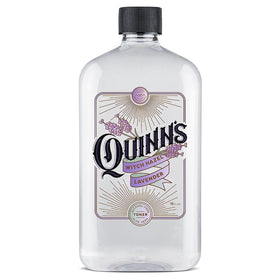 Quinn's front bottle showing lavender scent and gentle toner benefit
