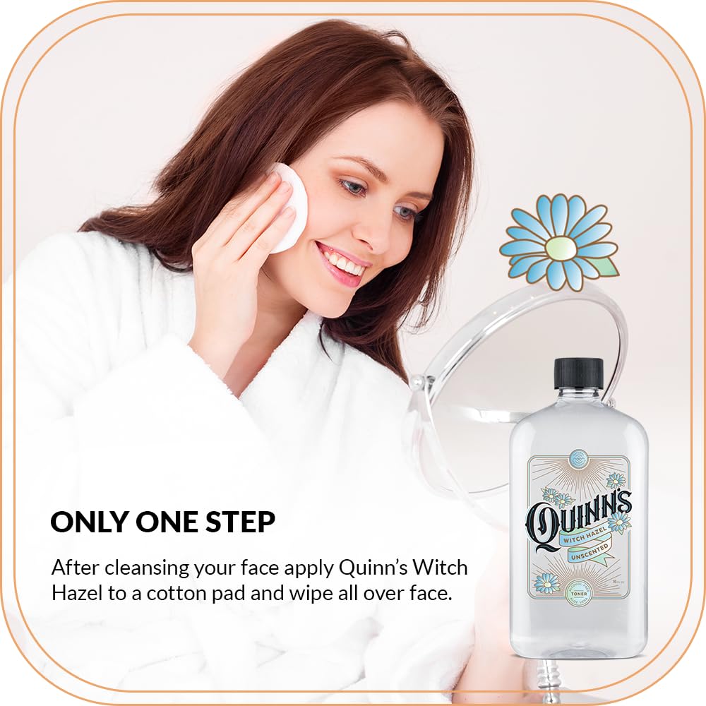 Quinn's clear liquid texture on skin illustrating gentle hydration benefit