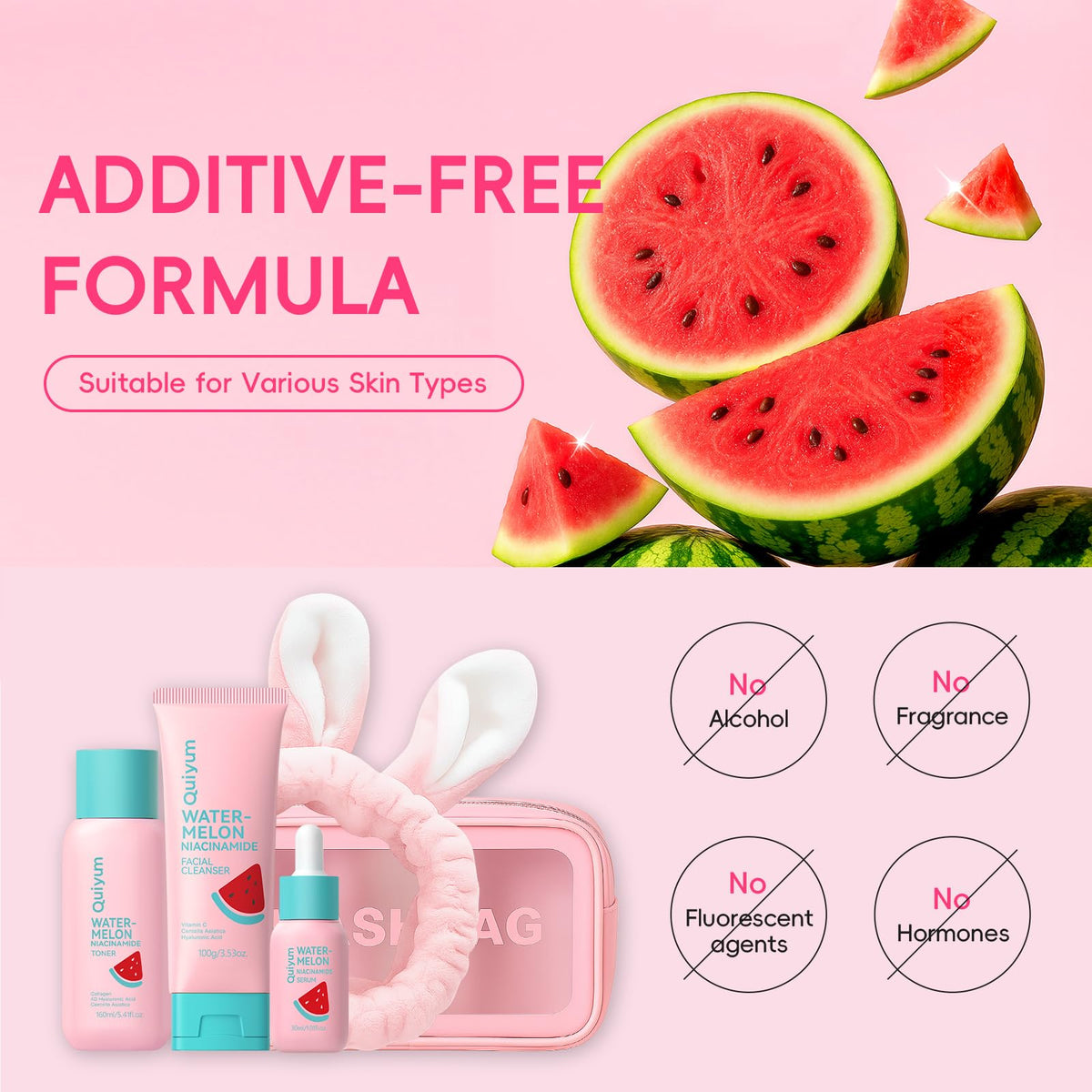 QUIYUM aesthetic gift box styled as trendy present for teens