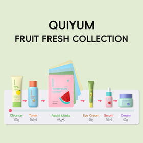 QUIYUM blueberry cream texture swipe showing barrier-supporting hydration
