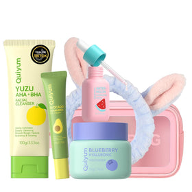 QUIYUM front packaging displaying the four-piece set and gift appeal
