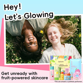 QUIYUM peach aloe foot mask opened to reveal softening sheet benefits