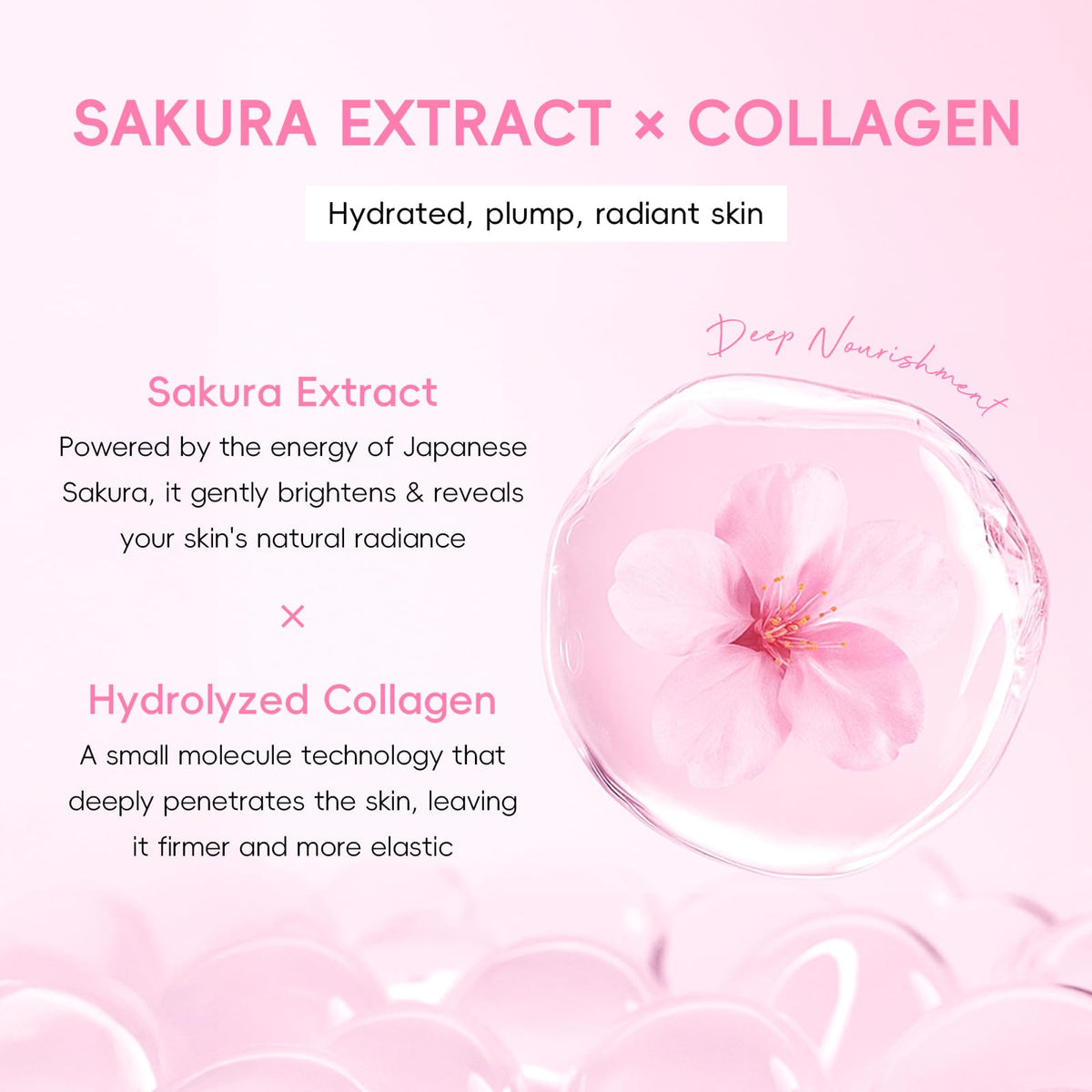 QUIYUM toner poured into hands illustrating hydration and prep for serum