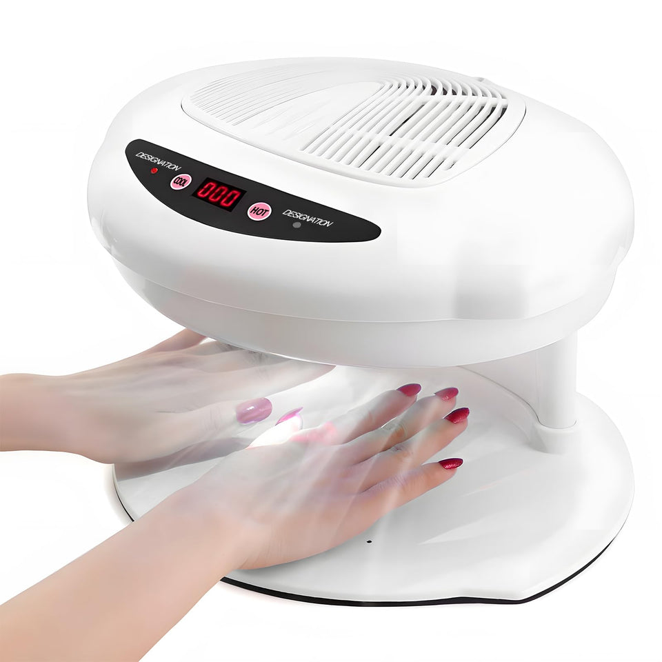 QUTUNI front view showing sleek dryer and airflow outlet for faster drying