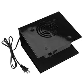 QUTUNI drying a foot for pedicure use, roomy chamber for comfortable positioning