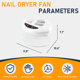 QUTUNI side controls and sensor visible for hands-free, easy operation
