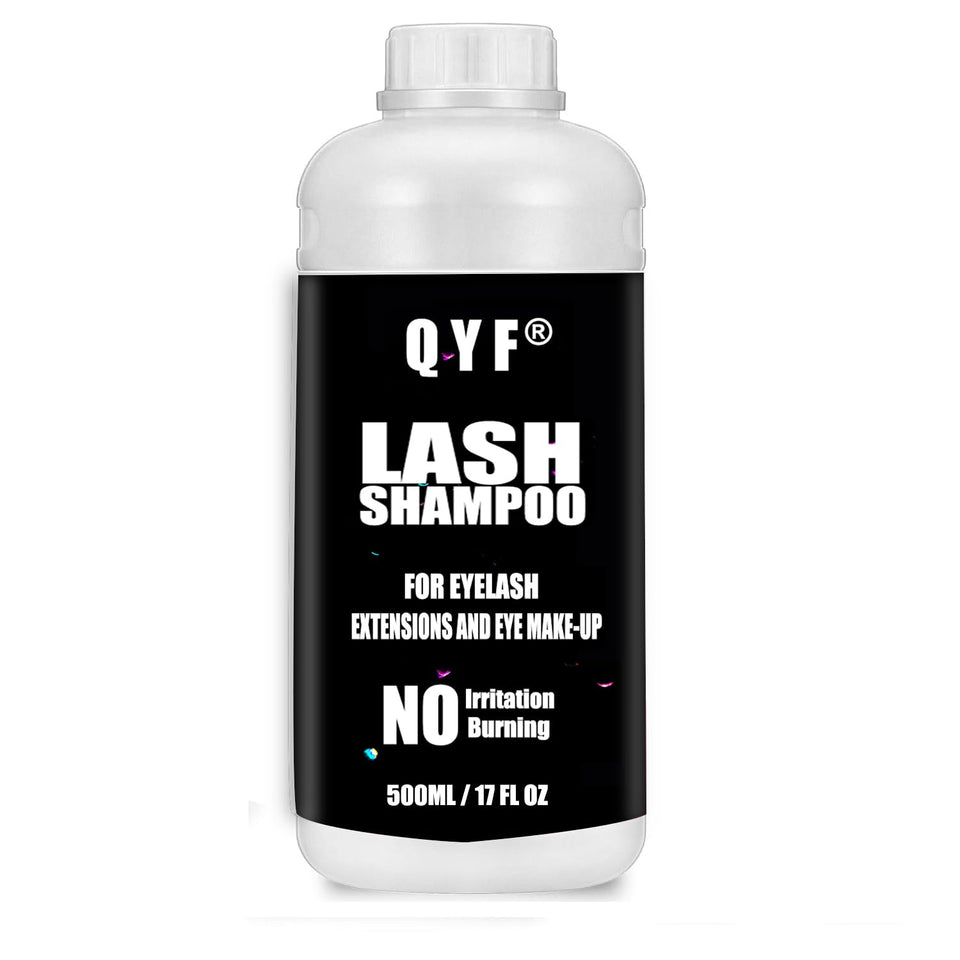 QYF front packaging 500ml bottle showing full-size supply and professional use
