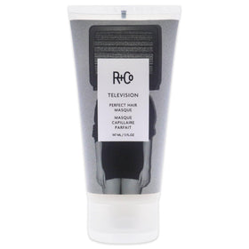 R+Co TELEVISION front jar showing packaging and size benefit salon-quality treatment