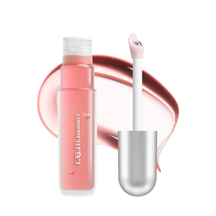 r.e.m. beauty front packaging showing product and shade benefits
