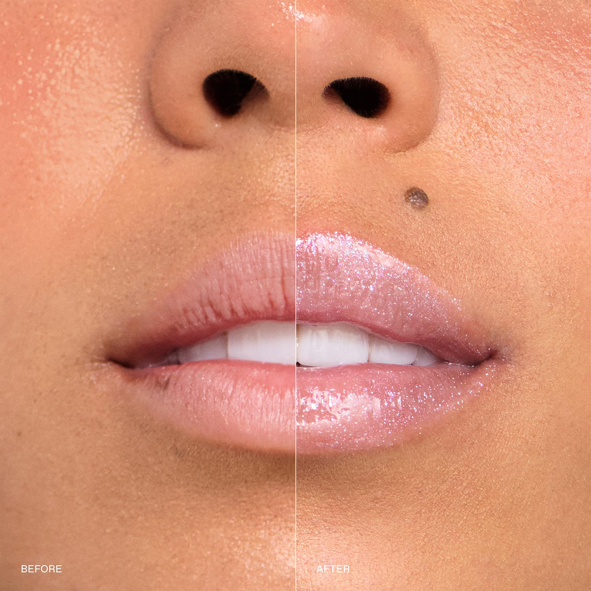 r.e.m. beauty swatches on skin showing Jelly Sandals duochrome and color payoff
