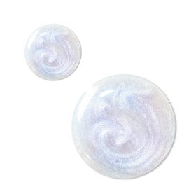 r.e.m. beauty close-up of Dreamglow texture highlighting luminous pearls