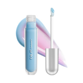 r.e.m. beauty front packaging showing cotton candy ph and glossy balm benefits