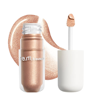 r.e.m. beauty product front packaging showing elegant tube and label benefit: recognizable shelf appeal