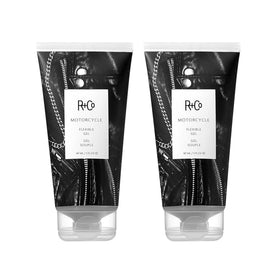 R+Co Motorcycle gel front packaging showing product and label benefit
