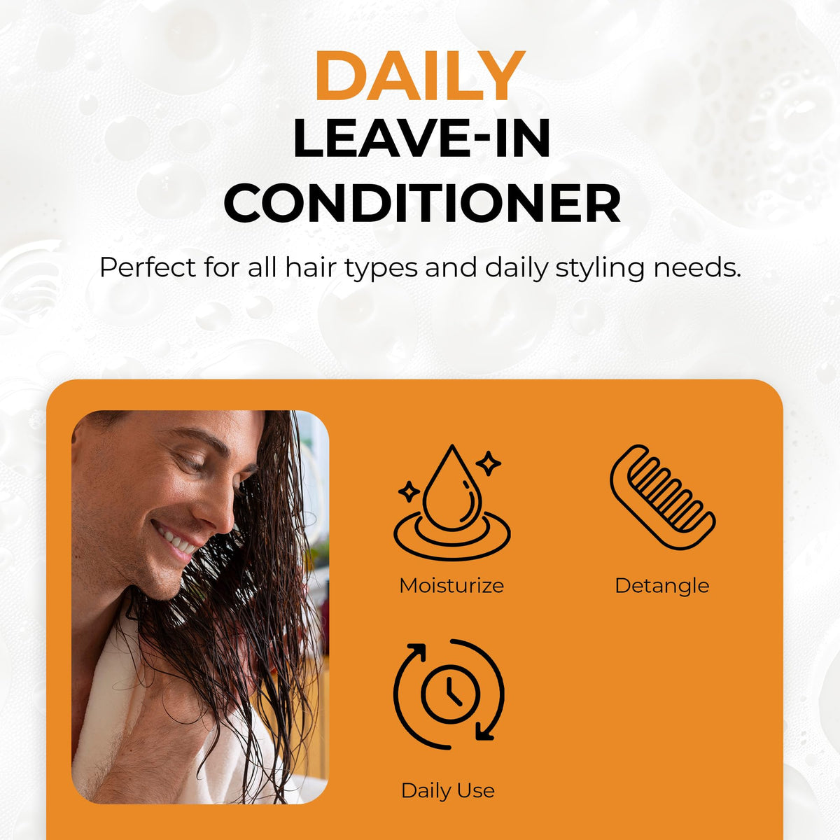 RA COSMETICS defined curls after use showing enhanced bounce and shine