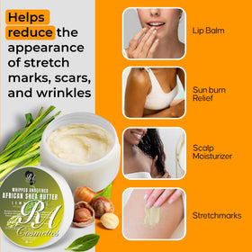 RA COSMETICS hair conditioning use illustrating smooth, nourished ends