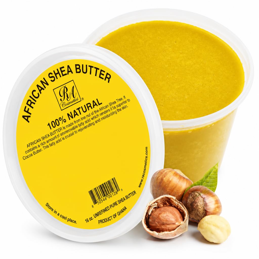 RA COSMETICS jar front label showing product identity and pure packaging benefit