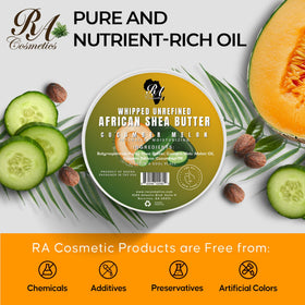 RA COSMETICS 12oz size comparison showing scale and travel-friendly benefit
