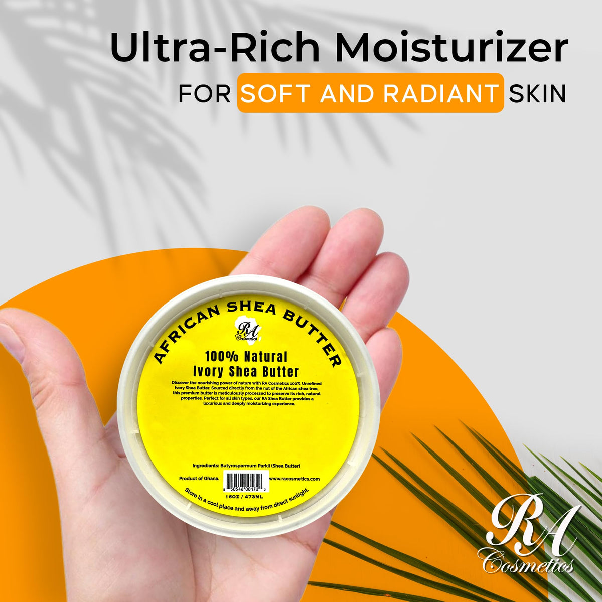 RA COSMETICS whipped texture closeup highlighting creamy scoopable consistency