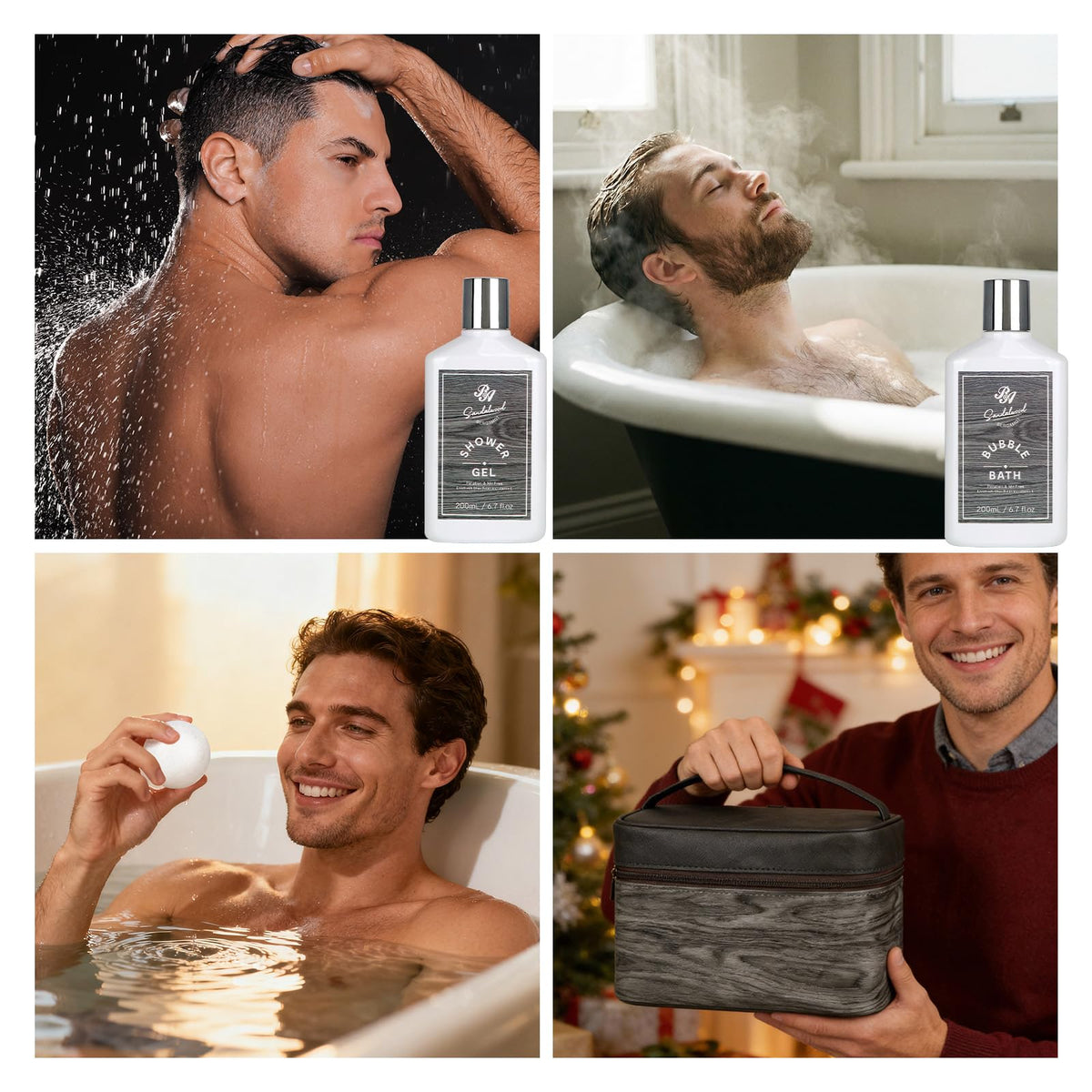 RA ROSA ACCA bath bomb and bubble bath creating relaxing home-spa moments