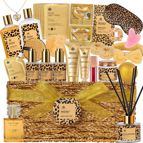 RA ROSA ACCA front basket view showing full gift set and presentation benefit