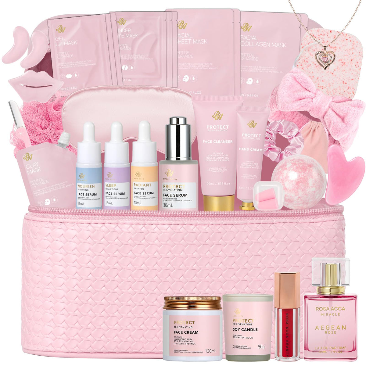 RA ROSA ACCA front packaging showing complete gift set and elegant presentation