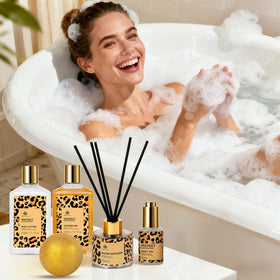 RA ROSA ACCA product in use during home spa demonstrating easy relaxation benefit