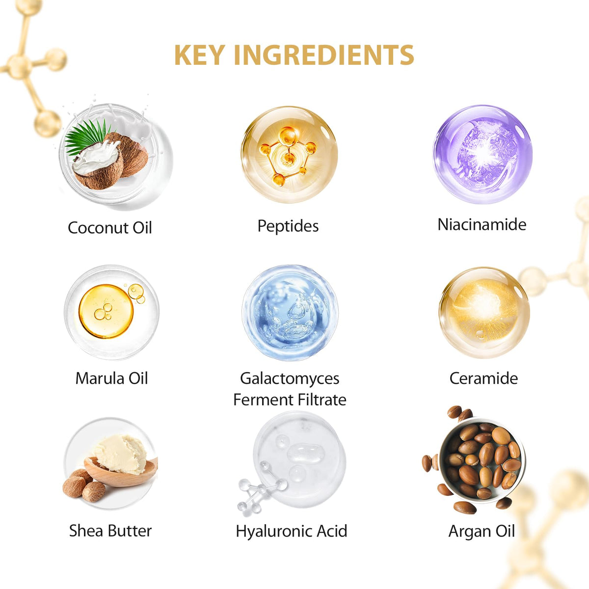 RA ROSA ACCA label and ingredient close-up highlighting skin-loving ingredient benefit