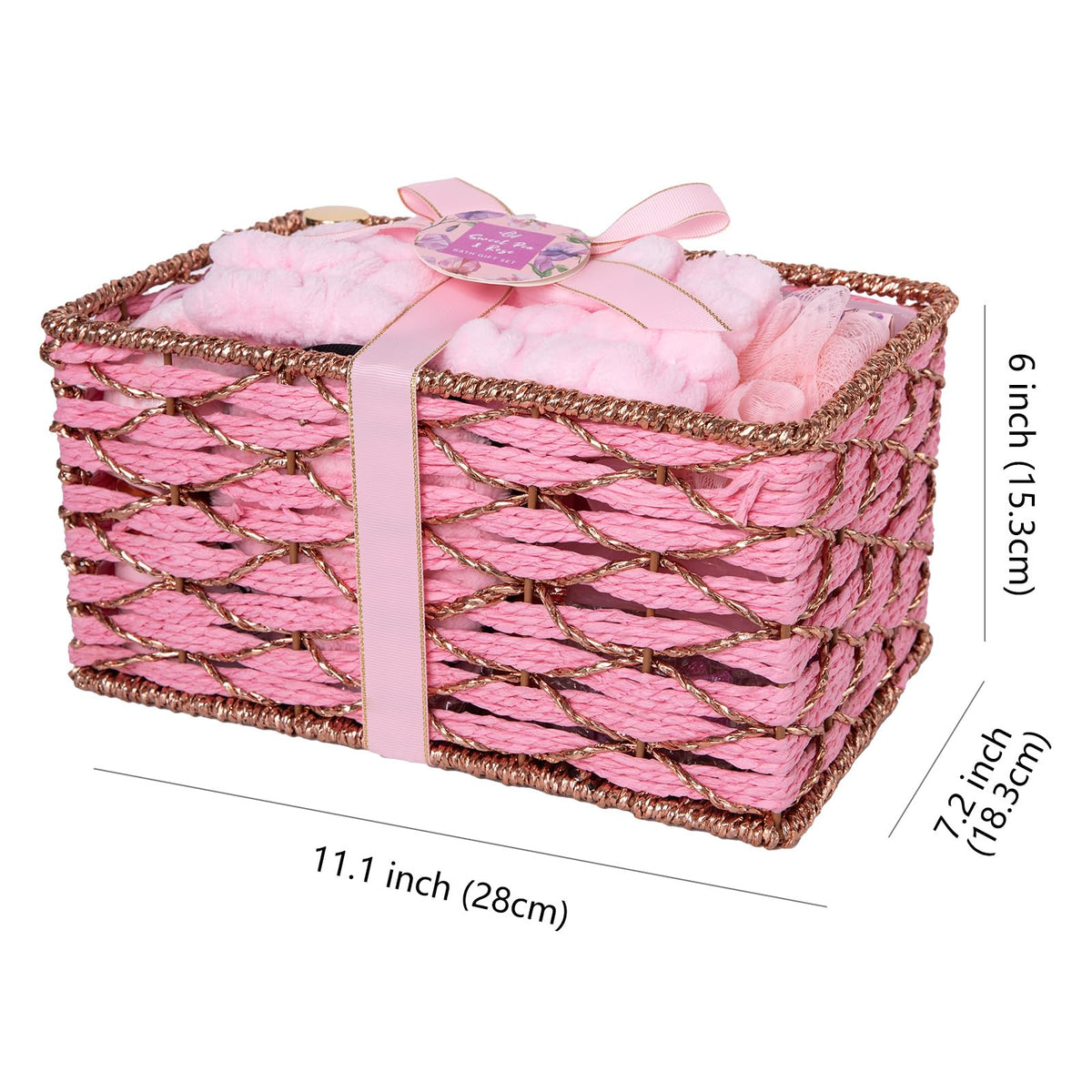 RA ROSA ACCA hand holds a product showing scale and travel-friendly sizes