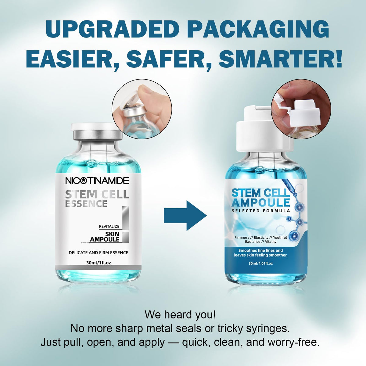 Racgrul applied after microneedling to hydrate and soothe skin