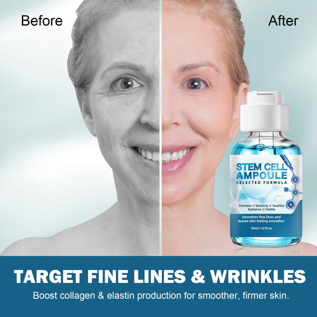 Racgrul serum texture on skin with hydrating, fast-absorbing finish