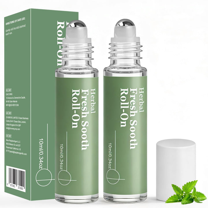 Racgrul front packaging showing compact roll-on and clear label benefit