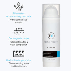Rachel Moayer Skincare application on cheek demonstrating precise spot treatment benefit