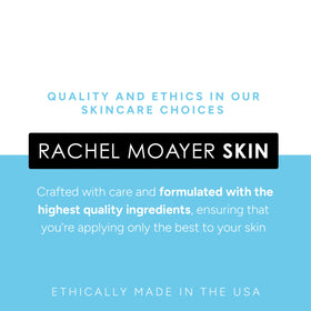 Rachel Moayer Skincare product in bathroom routine scene emphasizing daily skincare integration