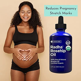 Radha Beauty applied to hair ends for added shine and manageability