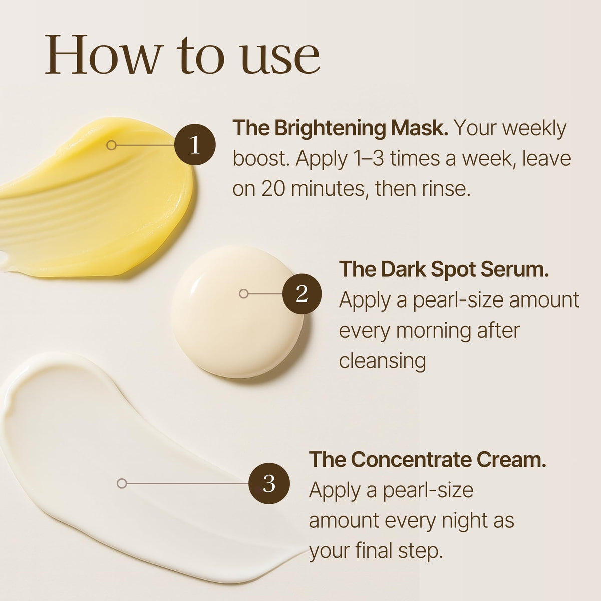 Radiance Plan application during morning routine for layered skincare benefits